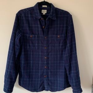 Jcrew Slim Fit Flannel Work Shirt